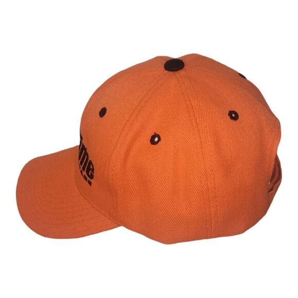 Game Time Adjustable Hat Footage Orange‎ Black OS Everyday - Picture 2 of 5